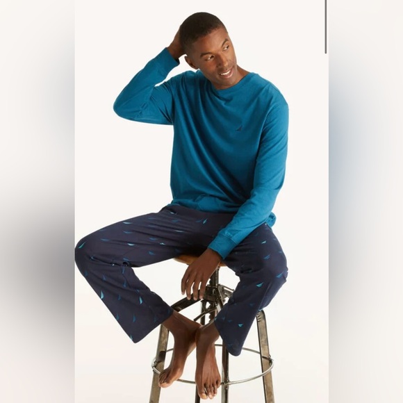 NWT NAUTICA MENS  PJ SET XXL - Picture 3 of 7
